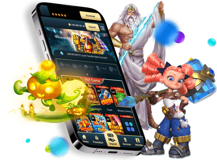 Trò chơi slot trên di động 555win12